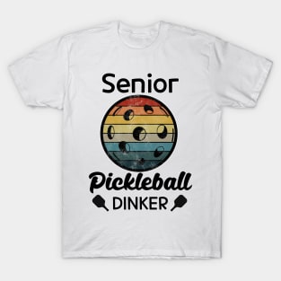 Senior Pickleball Dinker T-Shirt